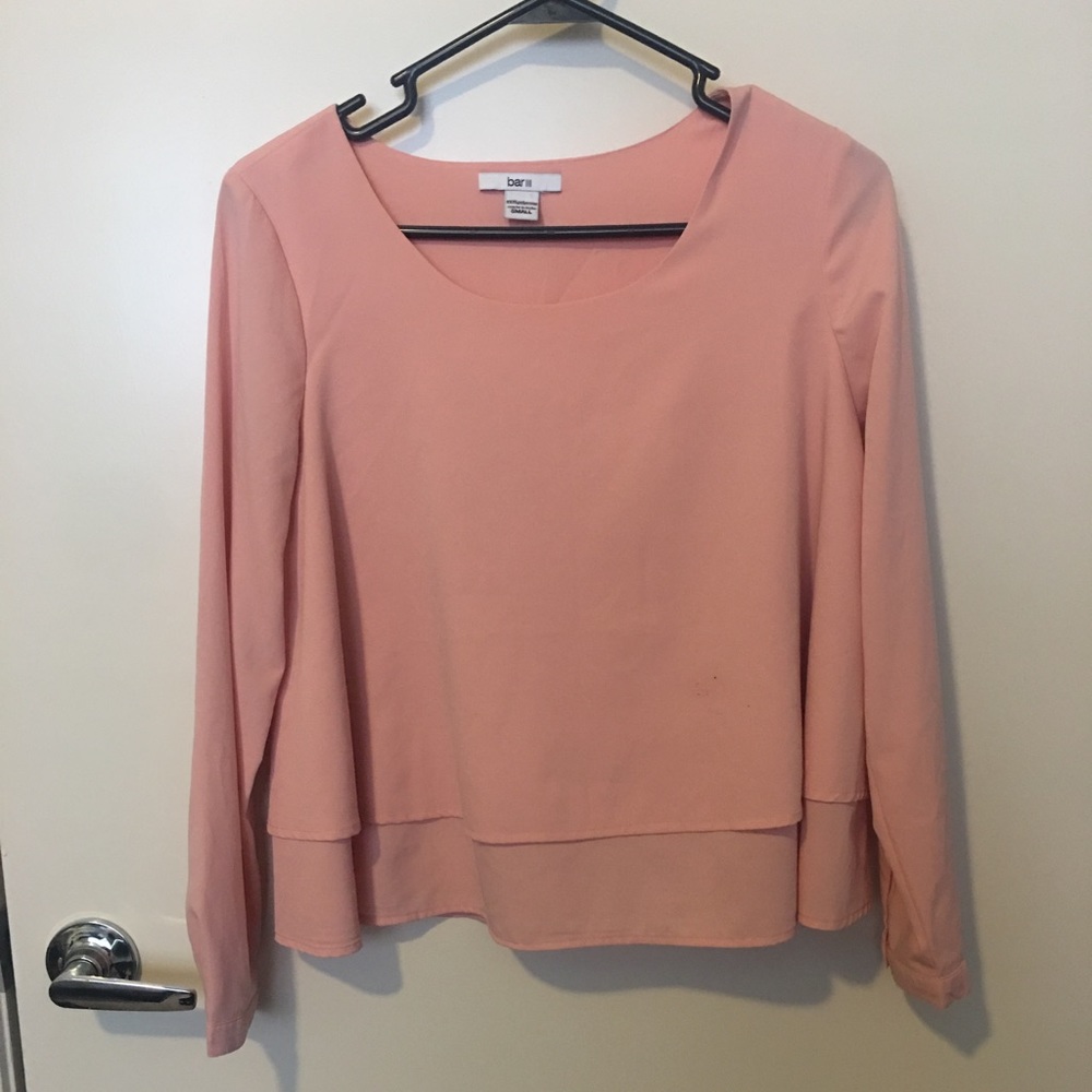 Pink dress top